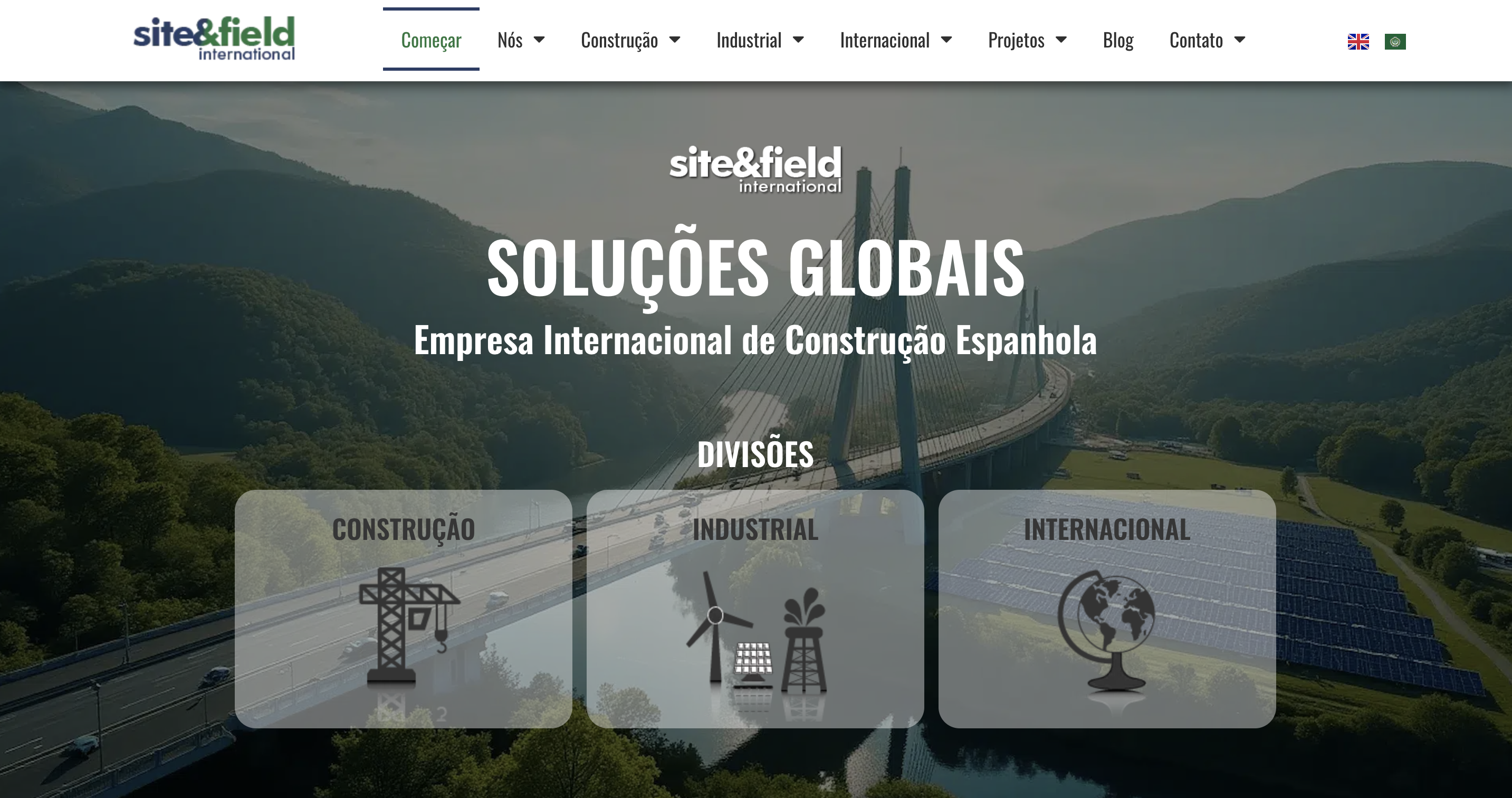 Site & Field website project